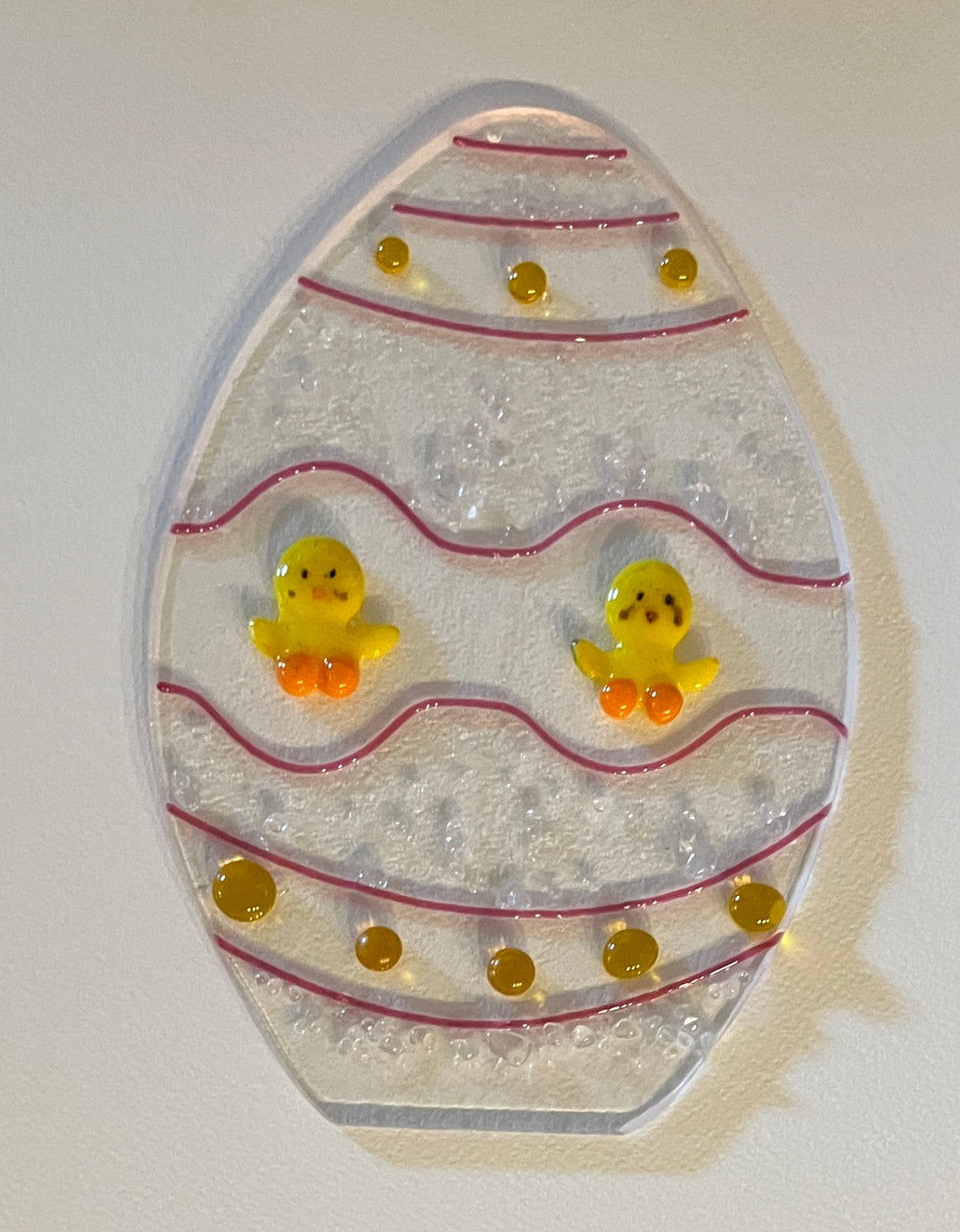 Two Ducks on an Egg Panel w/o light