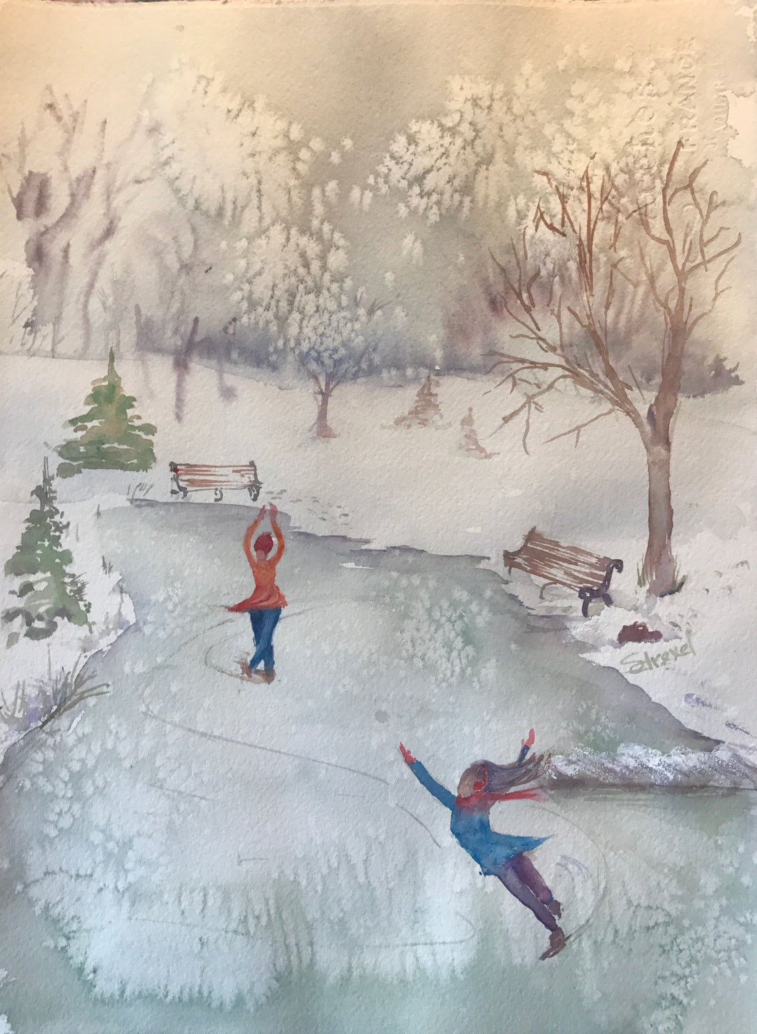 Spinning in the Cold