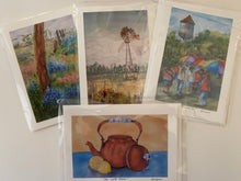 Notecards with Photos of Original Paintings by Sandy
