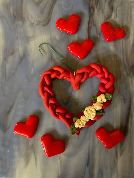 Free Art For All - Sculpting a Valentine Wreath