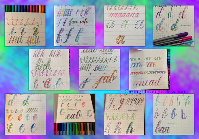 How to level up your letters with a drop shadow...