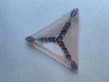 Pinwheel Design Triangular Plate