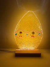 Two Ducks on an Egg Nightlight with light stand