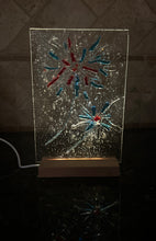 Fireworks Panel Nightlight with LED Stand