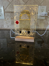 Back to School Glass Panel LED Nightlight