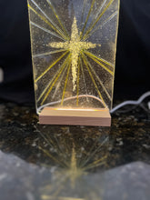 Jesuit Cross Panel with LED Light Stand