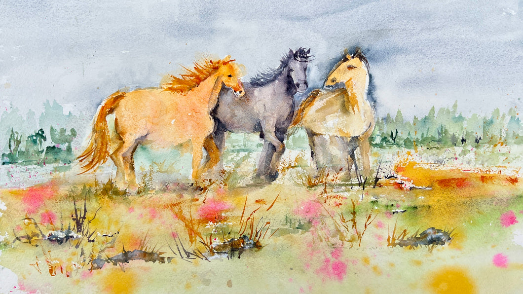 Frolicking in the Sun