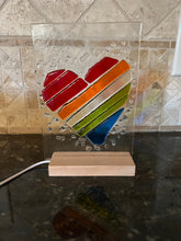 Hearts from a Rainbow LED Nightlightt