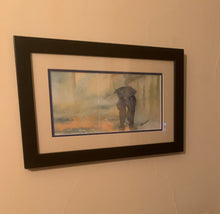 Silhouettes in the Rain, Framed Art