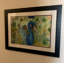 Percy, a watercolor, Framed Art