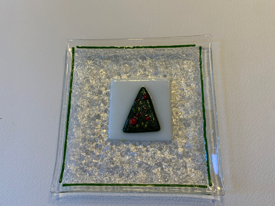Christmas Tree Nesting plate